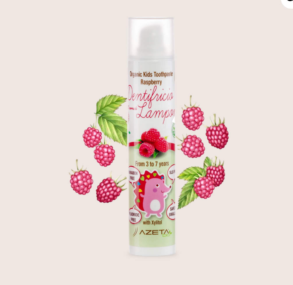 Kids Toothpaste Raspberry(3-7 years)